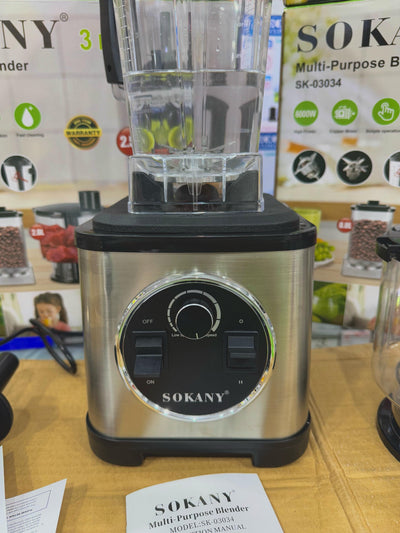 Sokany Lott imported very Top Quality 3 in 1 Blender chopper grinder