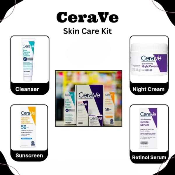 CeraVe 4 in 1 skin care kit