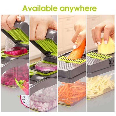 14 in 1 Vegetable Cutter and Slicer - Manual Cutter
